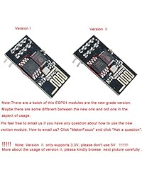 makerfire 4pcs ESP8266 Serial Wireless WiFi Modulo Transceptor ESP 01