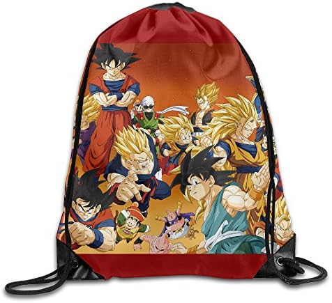 Dragon Ball Z Sack Bag Drawstring Backpack Sport Bag