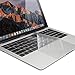 Mosiso Keyboard Cover Skin for MacBook Pro with Touch Bar 13 / 15 (A1706 / A1707, 2017 and 2016 Release), Premium Soft TPU Ultra Thin Transparent Protector, Clear