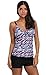 Attraco bright bathing suit womens flattering tankini boyleg swimsuits for women