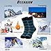 Three street Warm Thermal Socks, Unisex Winter Fur Lined Boot Thick Insulated Heated Socks For Cold Weather