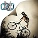 BONMIXC Flat Road Bicycle Pedals Sealed Bearing MTB Pedals Aluminum Alloy Bike Pedals Blue 9/16