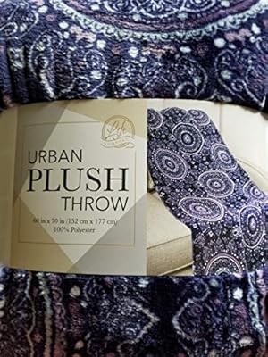 Amazon Com Life Comfort Super Luxurious Purple Pattern Urban