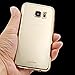 Samsung Galaxy S7 Case,Hallsen [Electroplating TPU] Ultra Slim Anti-Scratch Premium Clear Crystal Back Cover Soft Flexible TPU Case Cover for Samsung Galaxy S7 - Gold