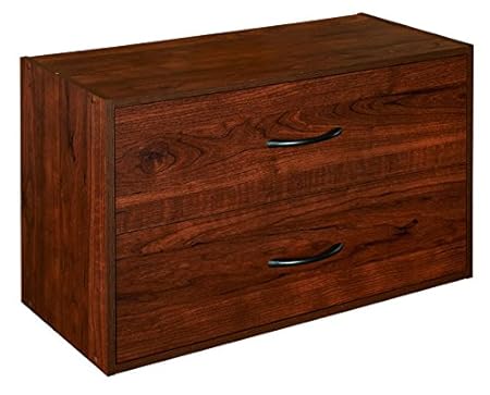 Amazon.com: ClosetMaid 1306 Stackable 2-Drawer Horizontal Organizer