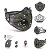 eHenZ Face Mesh Sports Filter HZ Bescherming Hoge filtratie (1 Mesh Cam & 3 Filter 6L)