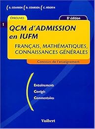 QCM d'admission en IUFM