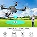 Drone with Camera - RC Drones for Beginners, WiFi FPV Drone w/ 720P HD Camera/Voice & APP Control/Trajectory Flight/Altitude Hold/Gravity Sensor, VR Game, Drone with Camera for Adults & Kids