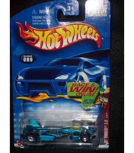 Amazon.com: Hot Wheels 2001 New Models Jet Threat 3.0 Number 034
