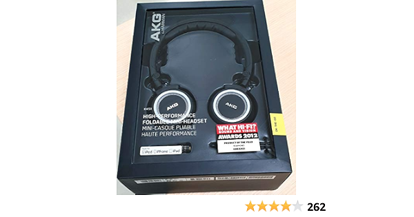 Amazon.com: AKG K 451 High-Performance Foldable Mini Headset : Electronics
