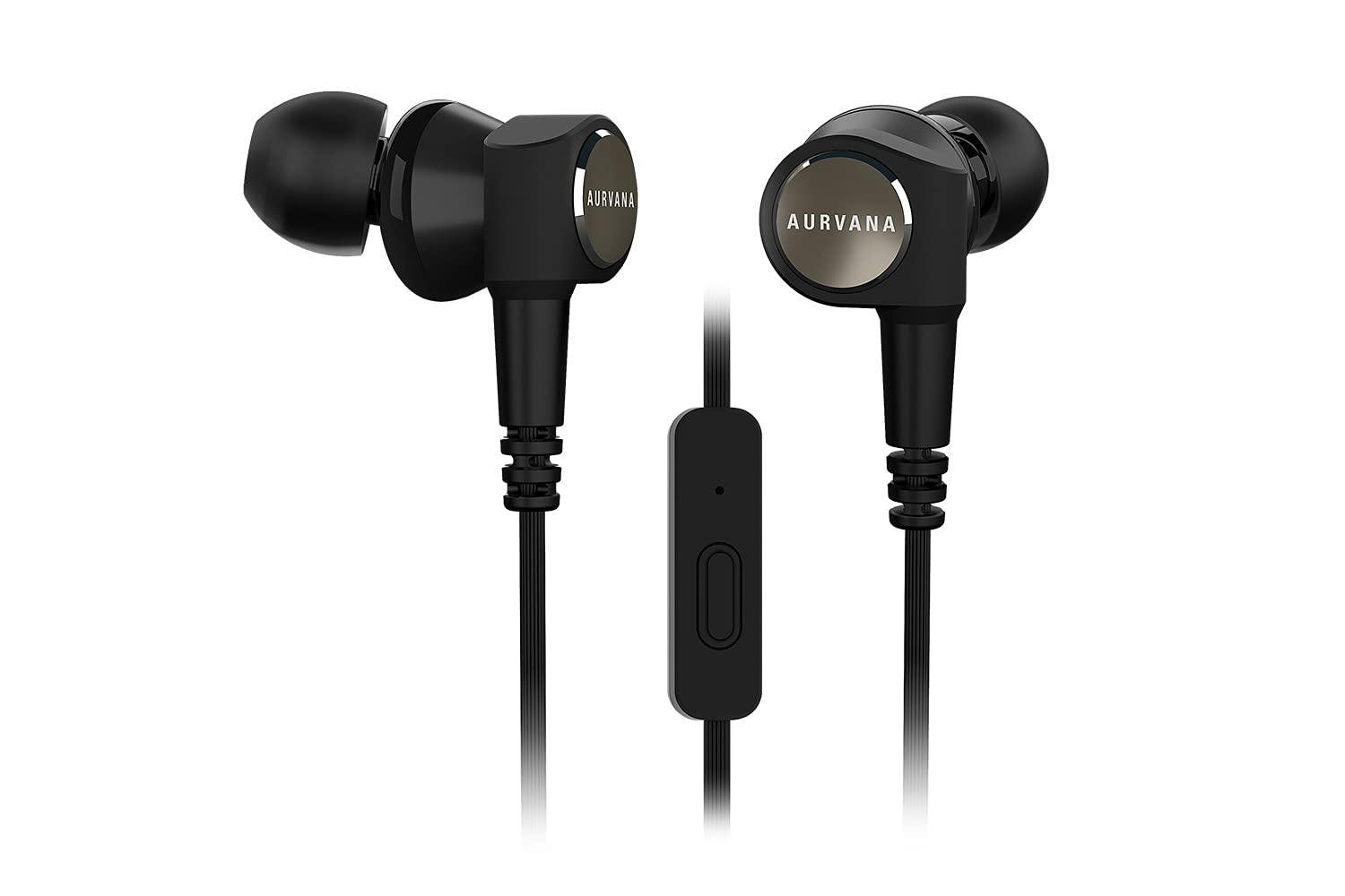 CREATIVE Aurvana Trio LS 3.5mm In-Ear Headphones with Liquid Silicone Rubber Drivers, Built-in Microphone, Noise Isolation and Carry Case, for Android/iPhone/PC/Mac/Nintendo Switch