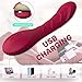 G-Spot Dildo Vibrator for Female Vagina Clitoris Anal Stimulator, Vibrators Adult Sex Toys Gift for Women Couples MELO
