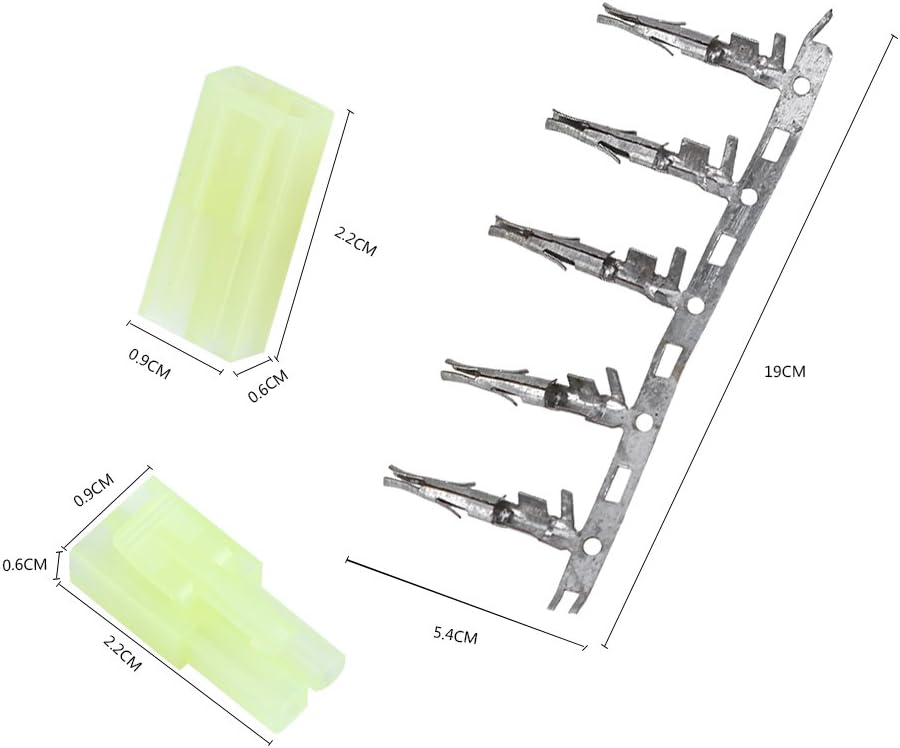 RC Model Toy Plug, 5 works Mini Male Female Plug Battery Charger Connector for RC Aircraft Planes Drone Cars - Image 4