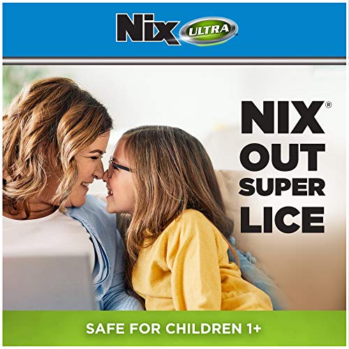Nix Ultra Lice Shampoo & Egg Removal Comb, Lice Removal Treatment, 4 Fl