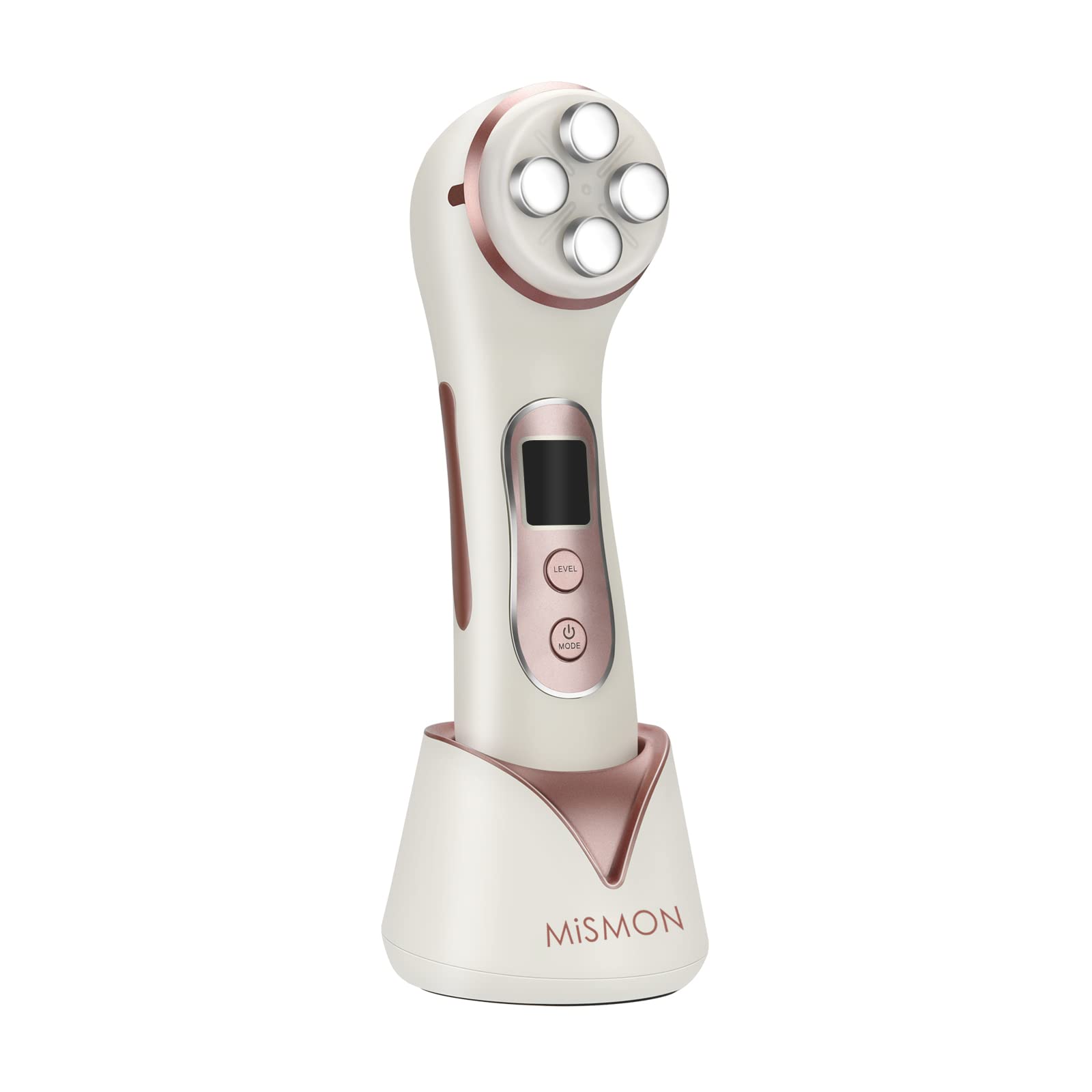 Face Massager,MiSMON Beauty Toning Device,Radio Frequency EMS LED Treatments,for Skin Tightening,Fine line Wrinkle Reducing,Anti Aging,5 Modes,USB Rechargeable