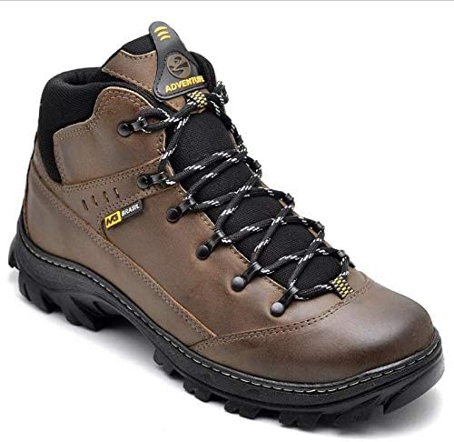 bota em couro masculina