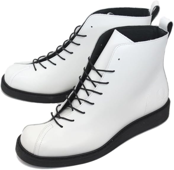 Amazon フレッドペリー Fred Perry Fs Nanayon ブーツ Whitexblack Fp170 ブーツ