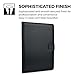 COOPER MAGIC CARRY II PRO case compatible with iPad Pro 9.7, iPad Air 2 | Protective Tablet Folio Cover w/ Handle & Stand | Carrying Case for Business School Travel | A1673 A1674 A1566 A1567 (Black)