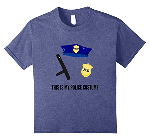 Halloween Shirt-This is my Police Costume Shirt for Party