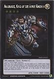 Yu-Gi-Oh!! - Artorigus, King of the Noble Knights (NKRT-EN037) - Noble Knights of the Round Table - 1st Edition - Platinum Rare