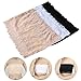 Tinksky 3pcs Women's Floral Lace Stretchy Strapless See Through Bandeau Tube Top with Bra - Size M.