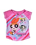 Powerpuff Girls Big Girls' Power Puff 2pc Sleepwear Set, Pink, M(7-8)