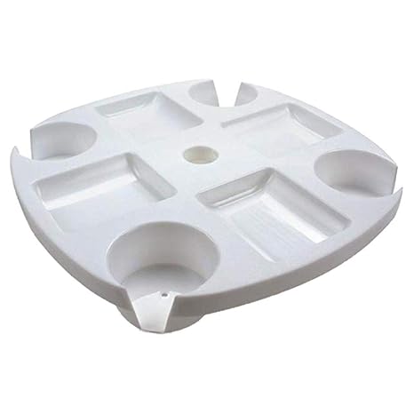 Seasons Shop Table De Parasol De Plage Plastique Plateau