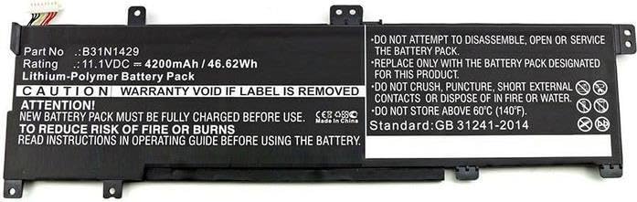 Batterie d'ordinateur Portable pour ASUS