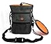 Sweetie Dog Treat Pouch with Poop Bag Dispenser Holder & Collapsible Food Water Bowl Puppy Training Travel Doggie Walking - Adjustable Belt