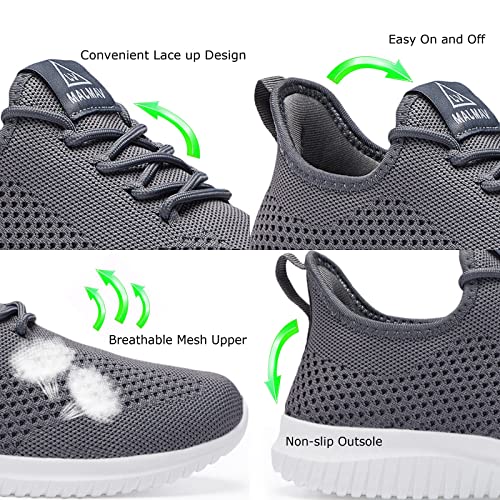 VAMJAM Men's Running Shoes Ultra Lightweight Breathable Walking Shoes