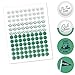 Big Dot of Happiness Par-Tee Time - Golf - Birthday or Retirement Party Round Candy Sticker Favors - Labels Fit Chocolate Candy (1 Sheet of 108)