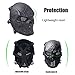 Outgeek Airsoft Mask Scary Skull Outdoor Full Face Mask Mesh Eye Protection Mask