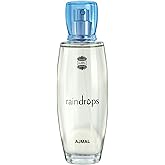 Ajmal Rain Drops Perfume – Women Fresh & Floral Scent with Fruity Notes, Inspired by Rain & Ocean Breeze, Long-Lasting Eau de Parfum, Made in Dubai – 50ml / 1.7 fl oz