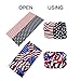 Headwear, Godspeed Headwrap 9-Pack Headband & Bandanna 16-in-1 Multifunctional Telescopic Seamless Scarf Facemask For Outdoor Leisure Activities
