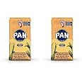 P.A.N. Yellow Corn Meal – Pre-cooked Gluten Free and Kosher Flour for Arepas (2.2 lb/Pack of 2)