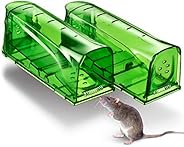 Trazon Humane Mouse Traps Catch and Release That Work - Mouse Traps No Kill - Live Mouse Traps - Reusable Mous