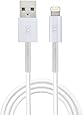 MOS Spring Lightning Cable Aluminum Heads, Spring Relief, White, 3ft