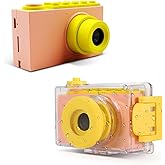 myFirst Camera 2 Underwater Camera Waterproof Kids Camera Mini 8MP 1080P HD Camcorder with Free 16GB MicroSD Card Included Vi