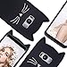 Mulafnxal Case for Samsung Galaxy S8,Soft Silicone 3D Cartoon Animal Cat Slim Cover, Cute Cases Kids Girls Shock Proof Rubber Gel Kawaii Character Fashion Protector for Samsung S8 Black Cat