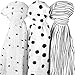 Ely's & Co. Muslin Swaddle Blanket 100% Soft Muslin Cotton 3 Pack 47