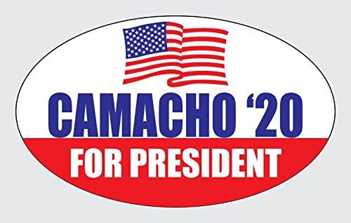 WYCO Products - "Camacho 2020" - Elect Idiocracy President Camacho '20 It's What Plants Crave poli041703-3 x5-S