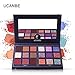 Pro 18 Colors Fashion Eyeshadow Palette Makeup Highly Pigmented Shimmer and Matte Blendable Waterproof Long Lasting Eye Shadow Powder Creamy (Roam & Soar)