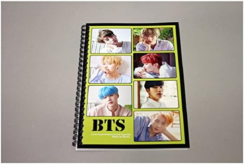 BTS Spring Notebook (Random Picture) - 6"x8"