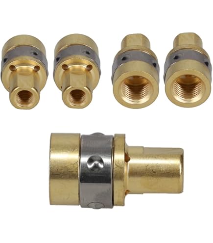 Lot De Buses 1/2" 169715 Pour Pistolet De Soudure MIG Miller M-10 M-15 Hobart H-9 - Cuivre Rouge