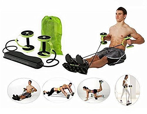 ladygifts Core Wheels Dynamic Strength Abdominal Trainers (with training guide)