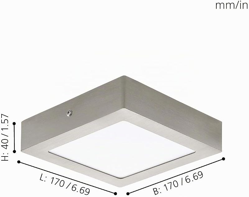 LED Deckenleuchte Fueva 1, 1 flammige Deckenlampe — Foto 4 von 5
