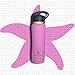 GO Active Stainless Steel Insulated Water Bottle with Flip Straw and Sweat-Proof Rubber Grip, H2O Sports Drinking Bottle is BPA Free, Portable, Durable, Good for Kids, Keeps Ice Over 20 Hours, 24 oz.