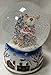 Lightahead® Christmas Reindeer Santa Snow Globe with Falling Snowflakes & Music Playing (Reindeer)