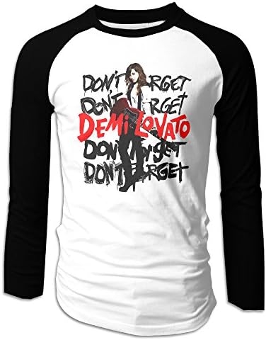 Mens You Probably Didn't Know About Demi Lovato Crazy Long Sleeve Raglan Shirt