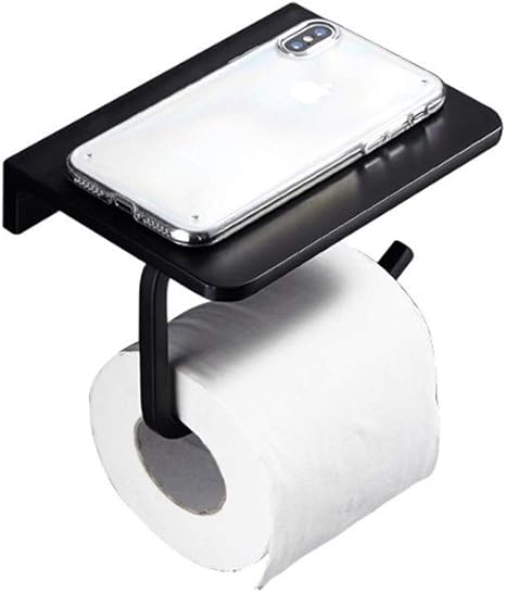 SSN Soporte de Papel higiénico Multifuncional Portarrollos de Metal